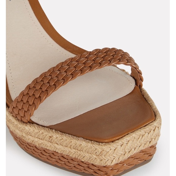 SCHUTZ | Nani Two Toned Braided Espadrille Wedge - Picture 11 of 12